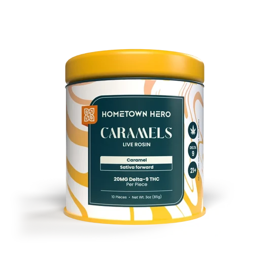 Caramel Delta 9 Live Rosin