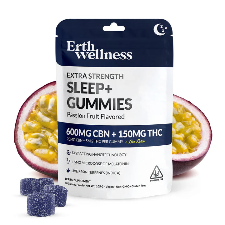 SLEEP+ Gummies - CBN + THC + Live Resin - 750mg