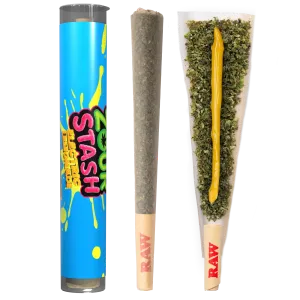 Zour Stash 2g THCA Hash Hole Pre-Rolls