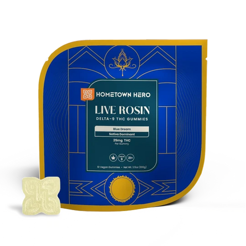Blue Dream - Delta 9 Live Rosin Gummies