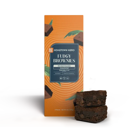 Fudgy Delta 9 Brownies