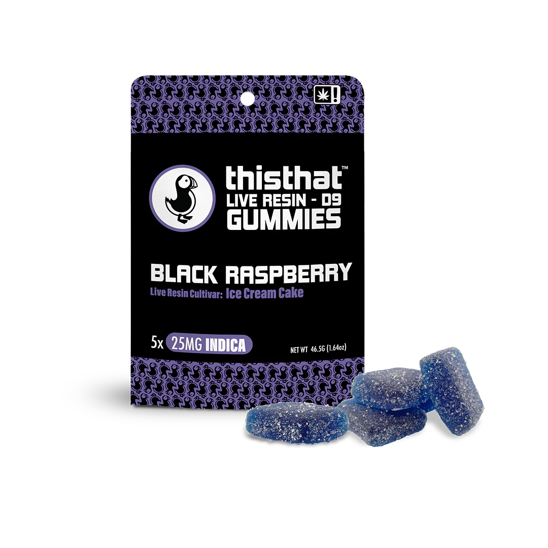 Live Resin D9 Gummies - 25mg