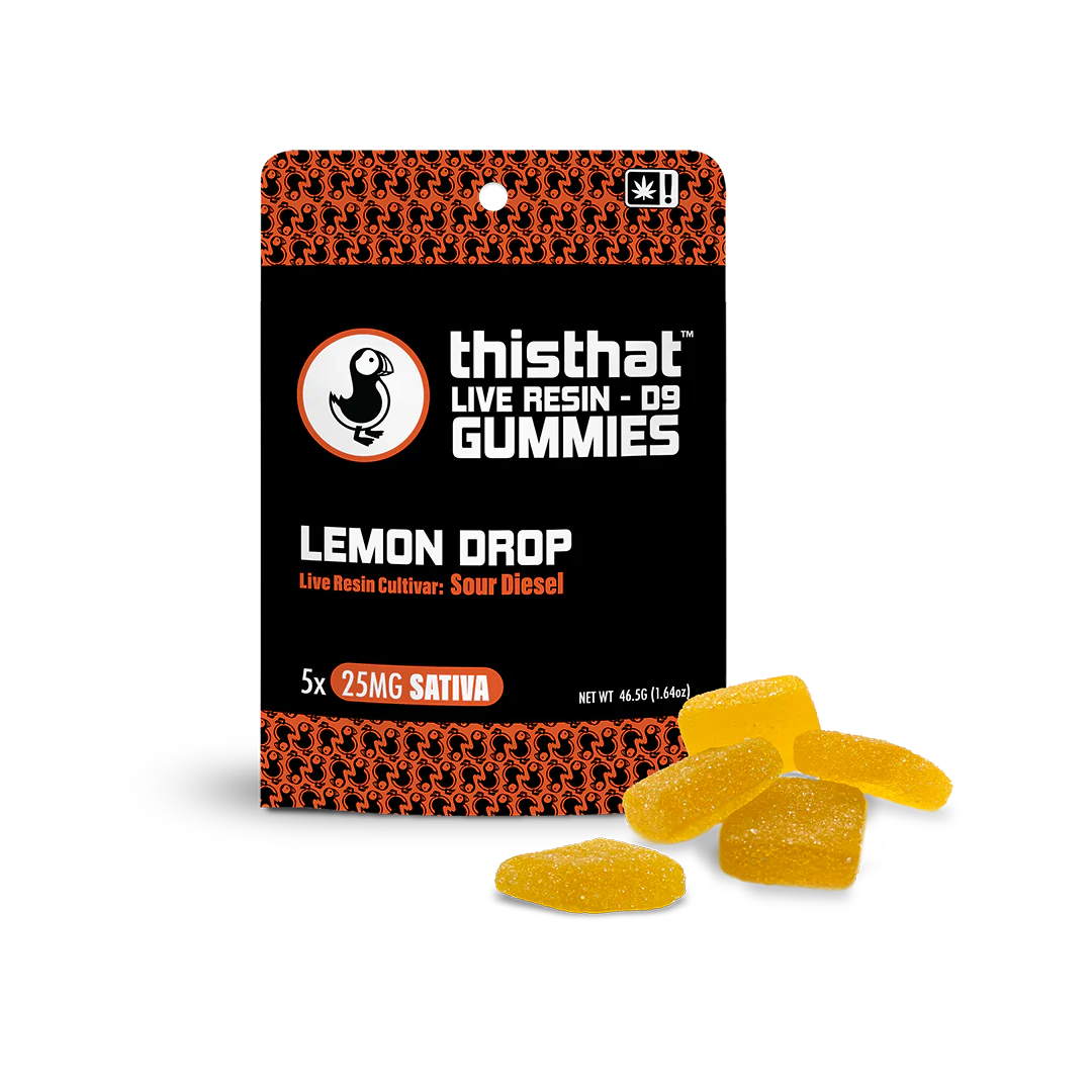 Live Resin D9 Gummies - 25mg